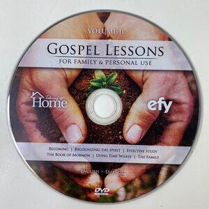 EFY Gospel Lessons Volume II DVD For Family Personal Use English Español No Case